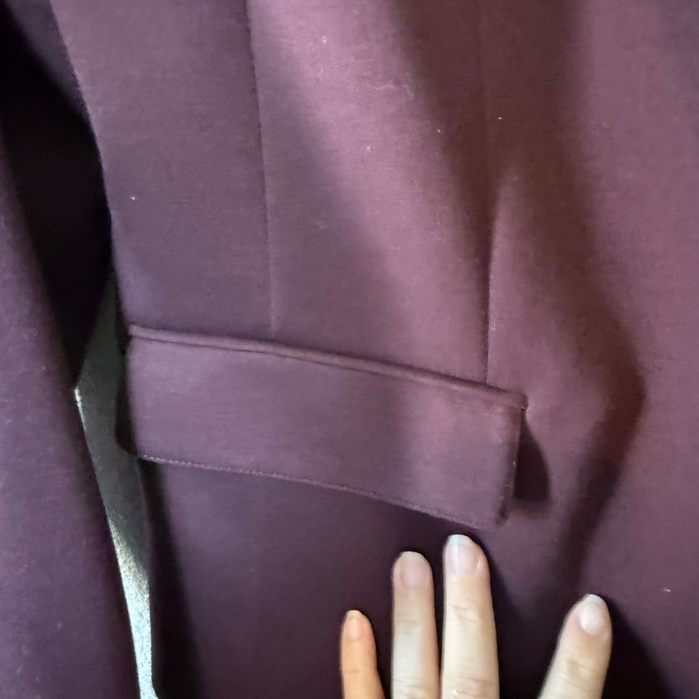 Ann Taylor Deep Purple (Midnight Fig) Blazer - Picture 3 of 4